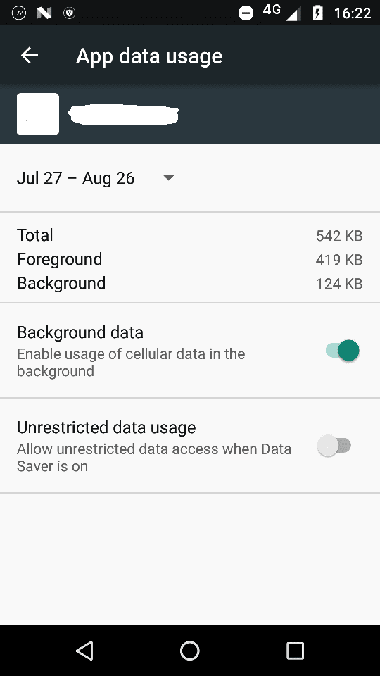 What is Android app's default value for Restrict background data? - Stack  Overflow