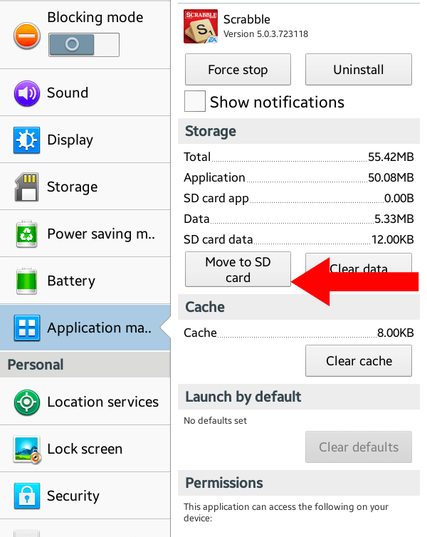 How To Move Apps To Your SD Card On Android - KrispiTech